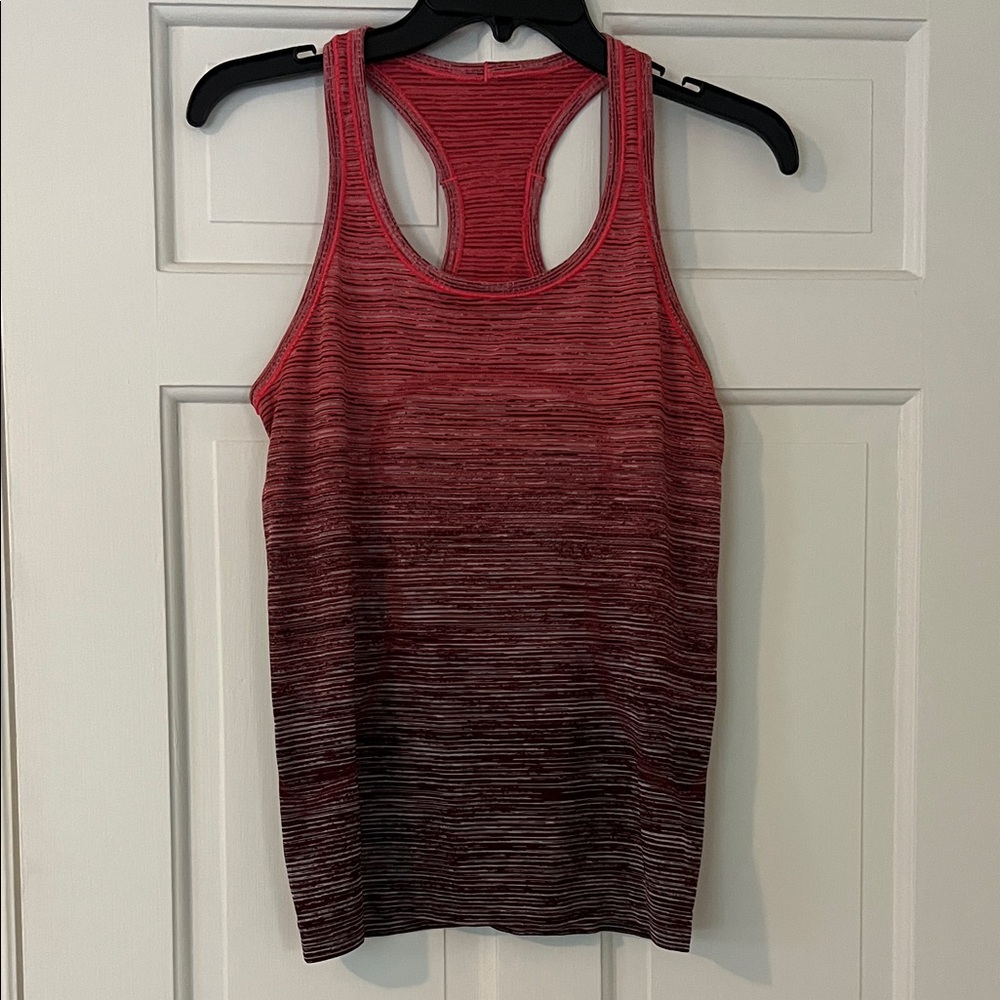 Lululemon Swiftly Red Sleeveless Top - S